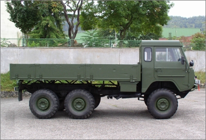 1975 Swedish Military Volvo C303/TGB 13, 6x6 with Aluminum Bed