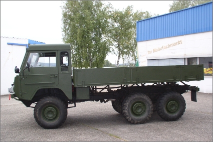 1975 Military Volvo C303/TGB 13, 6-Wheel with Rear Bed