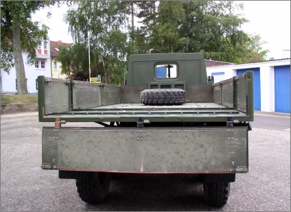 1975 Swedish Military Volvo TGB 13, 6x6 with Rear Bed, Rust Free